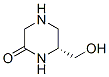 Piperazinone, 6-(hydroxymethyl)-, (6r)-(9ci) Structure,205993-33-5Structure