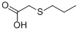 (Propylthio)acetic acid Structure,20600-60-6Structure