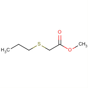 Acetic acid,(propylthio)-,methyl ester Structure,20600-65-1Structure