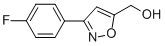 [3-(4-Fluorophenyl)isoxazol-5-yl]methanol Structure,206055-89-2Structure