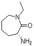 (R)-3-amino-1-ethylazepan-2-one Structure,206434-44-8Structure