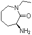 (S)-3-氨基-1-乙基氮雜環(huán)庚烷-2-酮結(jié)構(gòu)式_206434-45-9結(jié)構(gòu)式