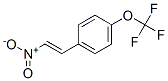 β-Nitro-4-(trifluoromethoxy)styrene Structure,206559-72-0Structure