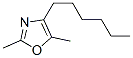 4-Hexyl-2,5-dimethyloxazole Structure,20662-86-6Structure