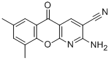 2-Amino-7,9-dimethyl-5-oxo-5H-[1]benzopyrano[2,3-b]pyridine-3-carbonitrile Structure,206658-82-4Structure