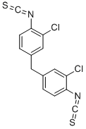 4,4-Methylenebis(2-chlorophenyl)diisothiocyanate Structure,206761-69-5Structure