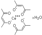 Cerium(iii) 2,4-pentanedionate hydrate Structure,206996-61-4Structure