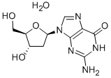 2-Amino-9-(2-deoxy-beta-d-erythro-pentofuranosyl)-9h-purin-6-ol hydrate (1:1) Structure,207121-55-9Structure