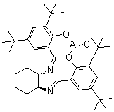 (1S,2S)-(+)-〔1,2-環(huán)己烷二氨基-N,N′-雙(3,5-二丁基亞水楊基)〕鋁(Ⅲ)氯化物結(jié)構(gòu)式_207234-63-7結(jié)構(gòu)式