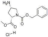 (2S,4s)-1-cbz-4-氨基吡咯烷-2-羧酸甲酯結構式_207304-86-7結構式