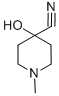 1-Methyl-4-hydroxy-piperidine-4-carbonitrile Structure,20734-30-9Structure