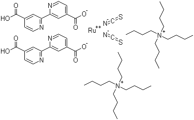 N719 Structure,207347-46-4Structure