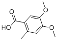 4,5-Dimethoxy-2-methylbenzoic acid Structure,20736-28-1Structure