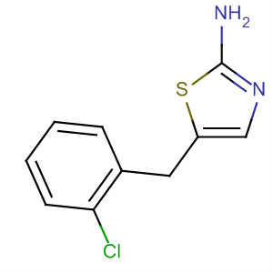 5-(2-Chloro-benzyl)-thiazol-2-ylamine Structure,207463-32-9Structure