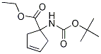 1-(boc-氨基)-3-環(huán)戊烯羧酸乙酯結(jié)構(gòu)式_207729-00-8結(jié)構(gòu)式