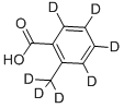 鄰甲基苯甲酸-D7結(jié)構(gòu)式_207742-73-2結(jié)構(gòu)式