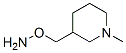 Piperidine, 3-[(aminooxy)methyl]-1-methyl-(9ci) Structure,207746-08-5Structure