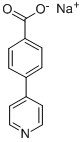 4-(4-Pyridyl)benzoic acid, sodium salt Structure,207798-97-8Structure