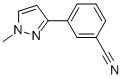 3-(1-Methyl-1H-pyrazol-3-yl)benzonitrile Structure,207909-05-5Structure