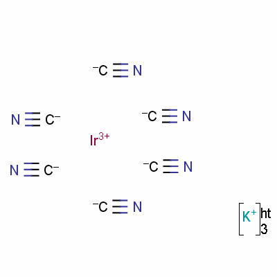 Tripotassium iridium(+3) hexacyanide Structure,20792-41-0Structure