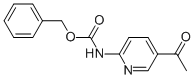 Benzyl (5-acetylpyridin-2-yl)carbamate Structure,207926-32-7Structure