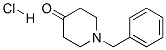 1-Benzylpiperidin-4-one hydrochloride Structure,20821-52-7Structure