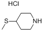 4-Methylthiopiperidine hydrochloride Structure,208245-70-9Structure