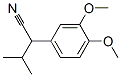 3-Methyl-2-(3,4-dimethoxyphenyl)butyronitrile Structure,20850-49-1Structure