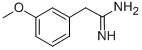 2-(3-Methoxy-phenyl)-acetamidine Structure,208718-83-6Structure