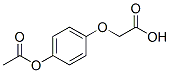 4-Acetoxyphenoxyacetic acid Structure,20872-29-1Structure