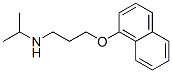 N-(1-methylethyl)-3-(1-naphthalenyloxy)-1-propanamine Structure,20875-54-1Structure