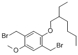 2,5-Bis(bromomethyl)-1-methoxy-4-(2-ethylhexyloxy)benzene Structure,209625-37-6Structure