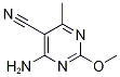 4-Amino-2-methoxy-6-methylpyrimidine-5-carbonitrile Structure,209849-42-3Structure