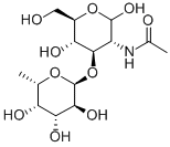 2-Acetamido-2-deoxy-3-o-(alpha-l-fucopyranosyl)-d-glucopyranose Structure,209977-50-4Structure