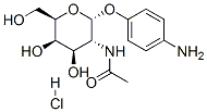 4-氨基苯基-2-乙酰苯胺-2-脫氧-alpha-4-氨基苯基-2,3,4-三鄰乙?；?beta-D-吡喃半乳糖苷鹽酸鹽結(jié)構(gòu)式_210049-16-4結(jié)構(gòu)式