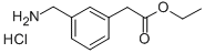 Ethyl 2-(3-(aminomethyl)phenyl)acetate hydrochloride Structure,210113-92-1Structure