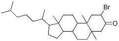 2-Bromo-17-(1,5-dimethylhexyl)-5,10,13-trimethylperhydrocyclopenta[A]phenanthren-3-one Structure,2102-31-0Structure