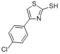 4-(4-Chlorophenyl)-2(3h)-thiazolethione Structure,2104-00-9Structure