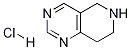 5,6,7,8-Tetrahydropyrido[4,3-d]pyrimidine hydrochloride Structure,210538-68-4Structure