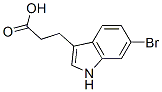 3-(6-Bromo-1H-indol-3-yl)propanoic acid Structure,210569-69-0Structure