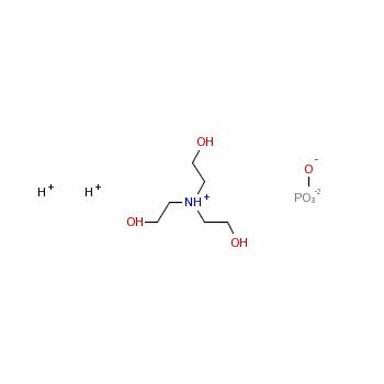 Tris(2-hydroxyethyl)ammonium phosphate Structure,21071-31-8Structure