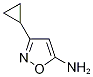 3-Cyclopropylisoxazol-5-ylamine Structure,21080-91-1Structure