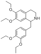 1-(3,4-Diethoxy-benzyl)-6,7-diethoxy-1,2,3,4-tetrahydro-isoquinoline Structure,21088-15-3Structure