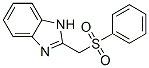 2-Benzenesulfonylmethyl-1H-benzoimidazole Structure,21094-70-2Structure