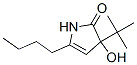 (9ci)-5-丁基-3-(1,1-二甲基乙基)-1,3-二氫-3-羥基-2H-吡咯-2-酮結構式_210972-58-0結構式