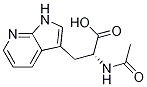 (R)-2-acetamido-3-(1h-pyrrolo[2,3-b]pyridin-3-yl)propanoic acid Structure,211180-00-6Structure