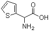 Dl-alpha-aminothiophene-2-acetic acid Structure,21124-40-3Structure