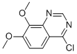 Quinazoline, 4-chloro-7,8-dimethoxy- Structure,211320-77-3Structure