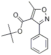 Tert-butyl 5-methyl-3-phenylisoxazole-4-carboxylate Structure,211429-79-7Structure