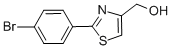 [2-(4-Bromophenyl)thiazol-4-yl]methanol Structure,21160-53-2Structure